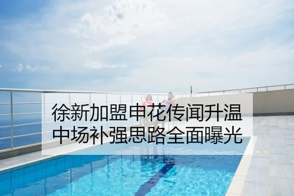 徐新加盟申花传闻升温 中场补强思路全面曝光